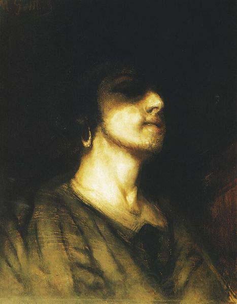 Maurycy Gottlieb Self-portrait. France oil painting art